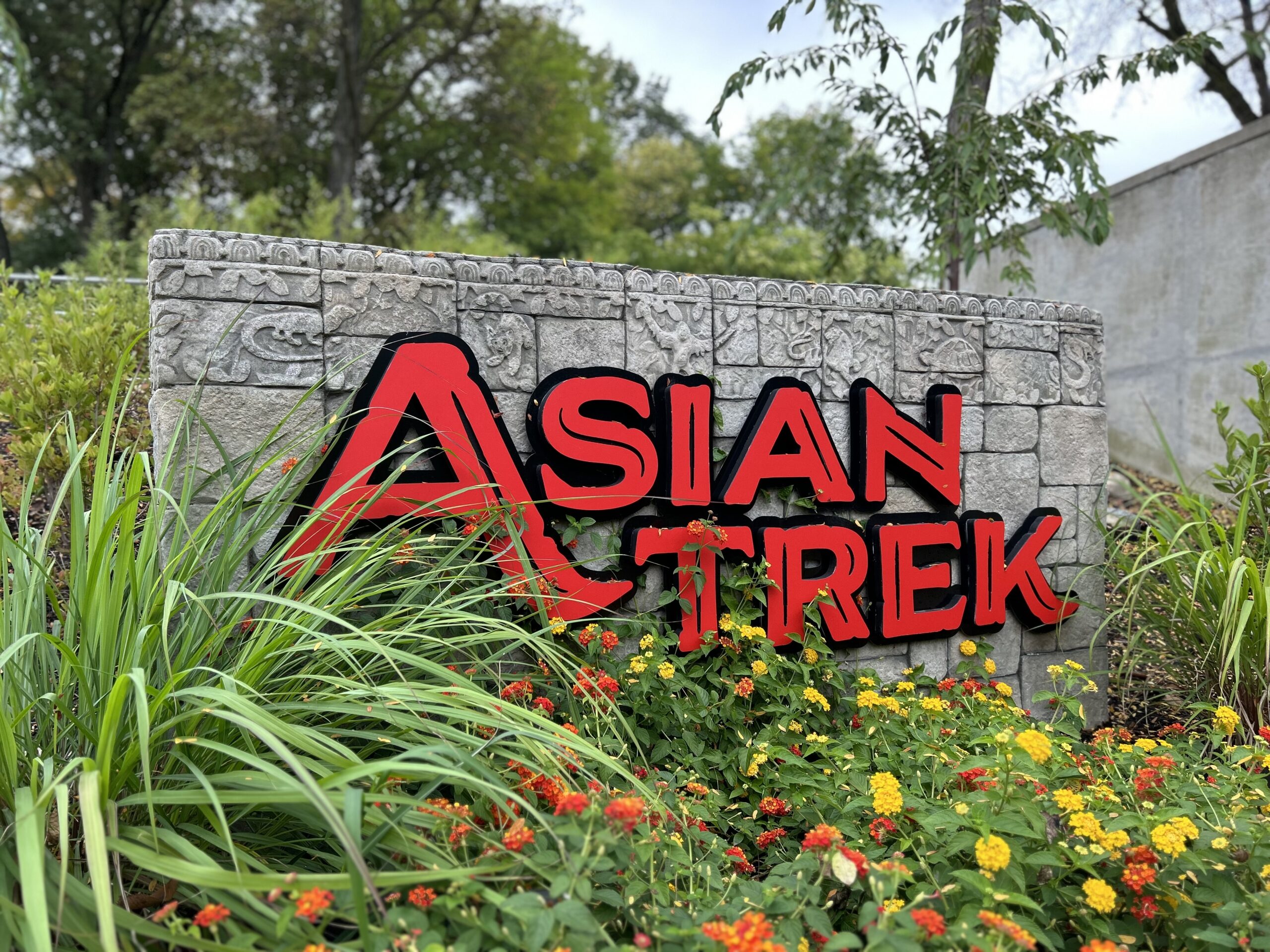 Asian Trek Sign