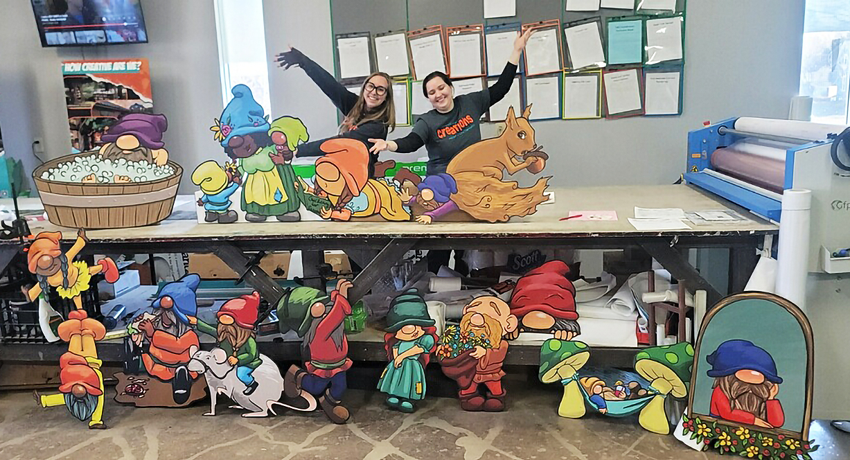 Eye-Spy Garden Gnomes for the Fort Wayne Home and Garden Show 2023